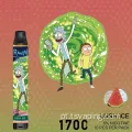 Líquido descartável e líquido 1700 Puffs de suco de frutas vape